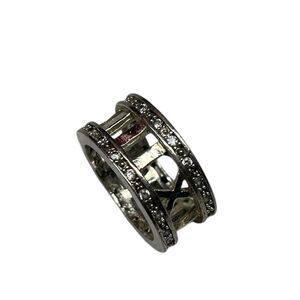 Vintage Roman Atlas Ring sterling silver 925 Size 7